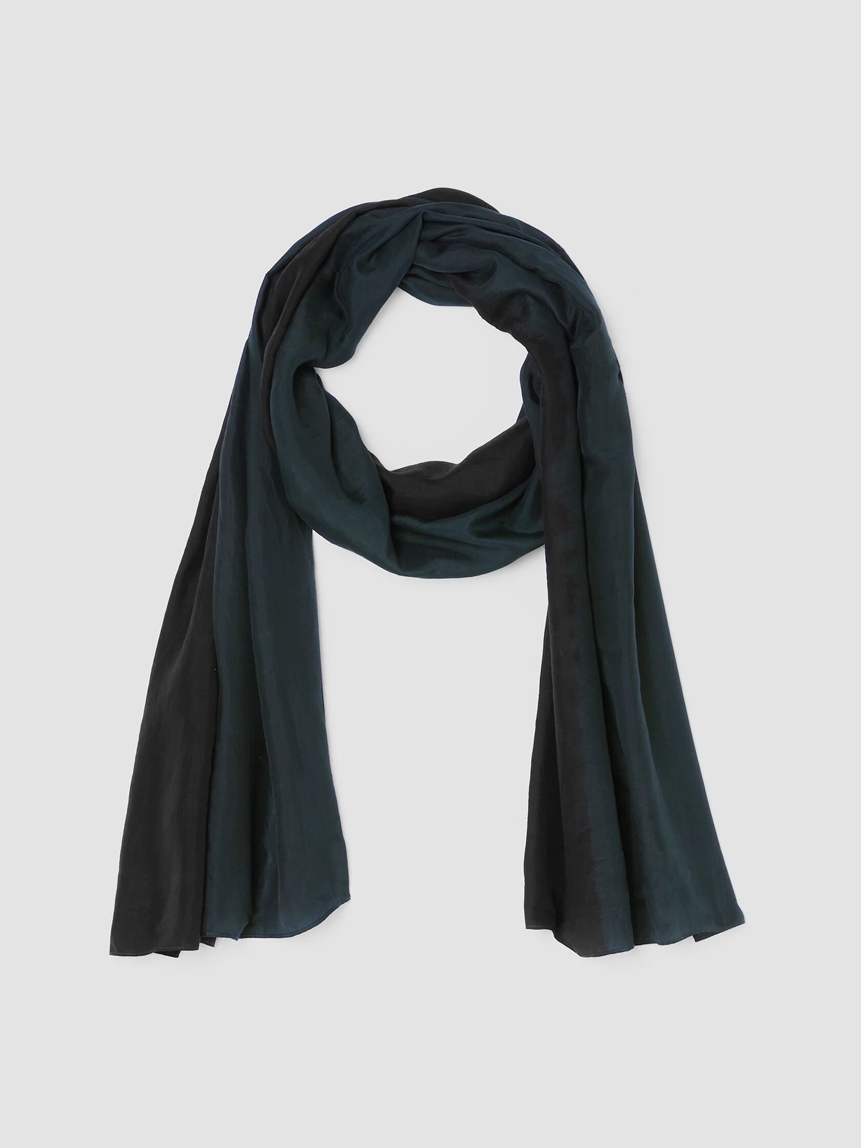 Hand-Dyed Abstract Silk Scarf
