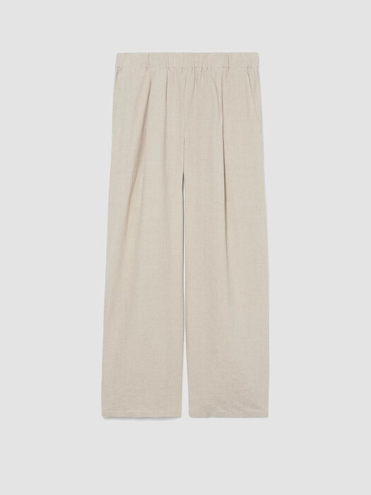 Organic Linen Straight Pant