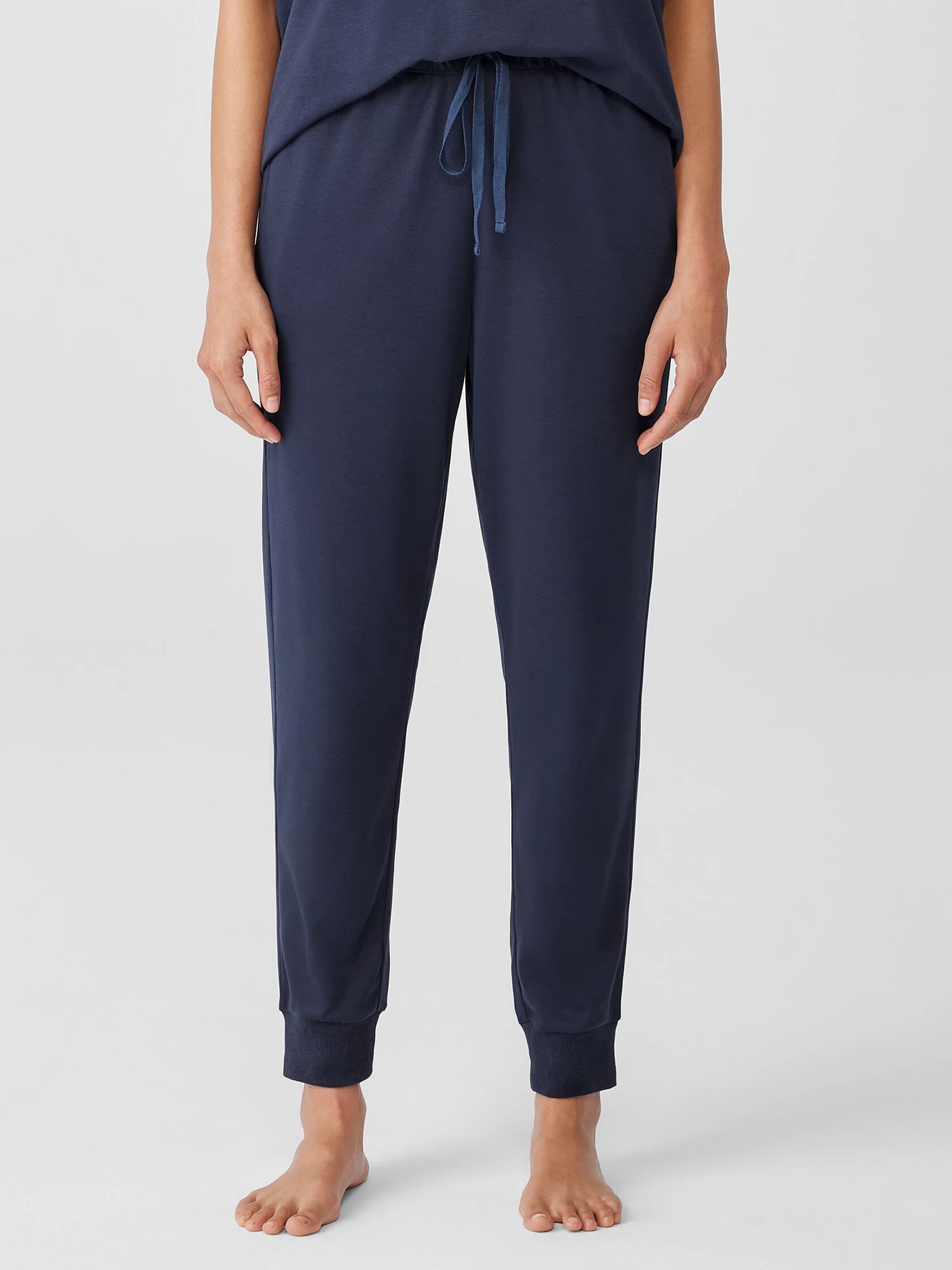 Cozy Organic Cotton Interlock Jogger Pant