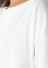 Garment-Dyed Organic Cotton Terry Bateau Neck Top