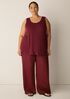 Organic Linen Jersey Scoop Neck Tank