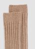 Recycled Nylon Blend Ribbed Slouch Sock