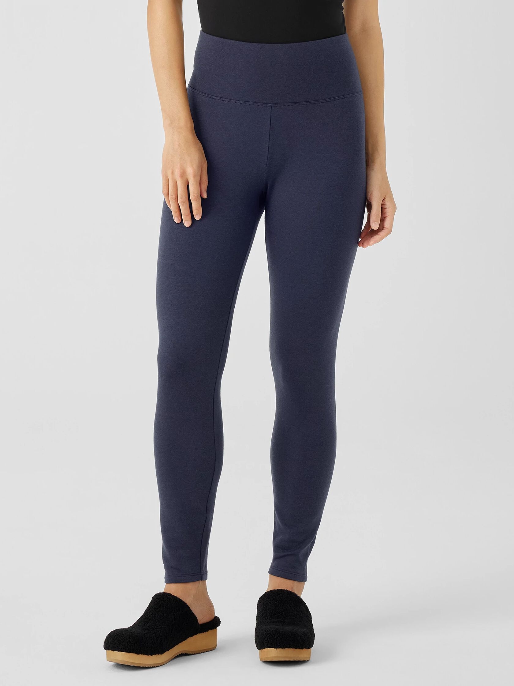 Cozy Brushed Terry Hug High-Waisted Leggings