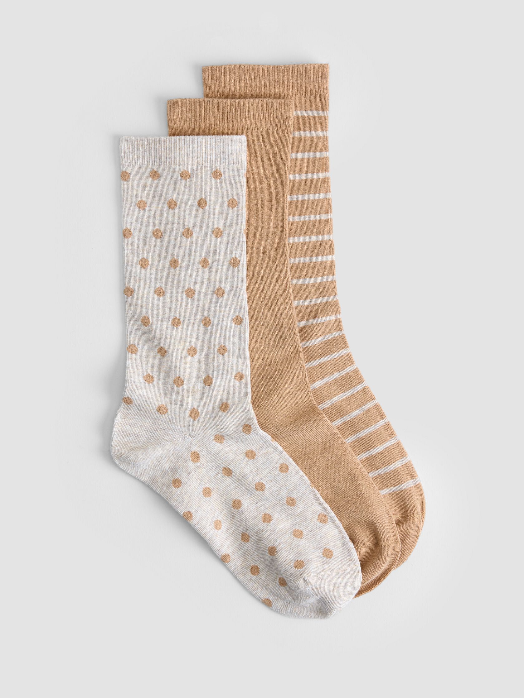 Cotton Trouser Sock 3-Pack