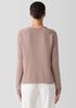Peruvian Cotton Blend Crew Neck Top