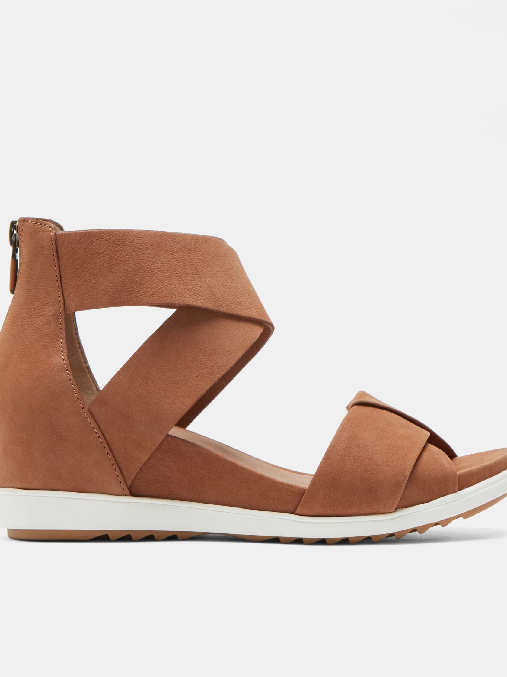 Viv Tumbled Nubuck Wedge Sandal