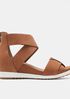 Viv Tumbled Nubuck Wedge Sandal