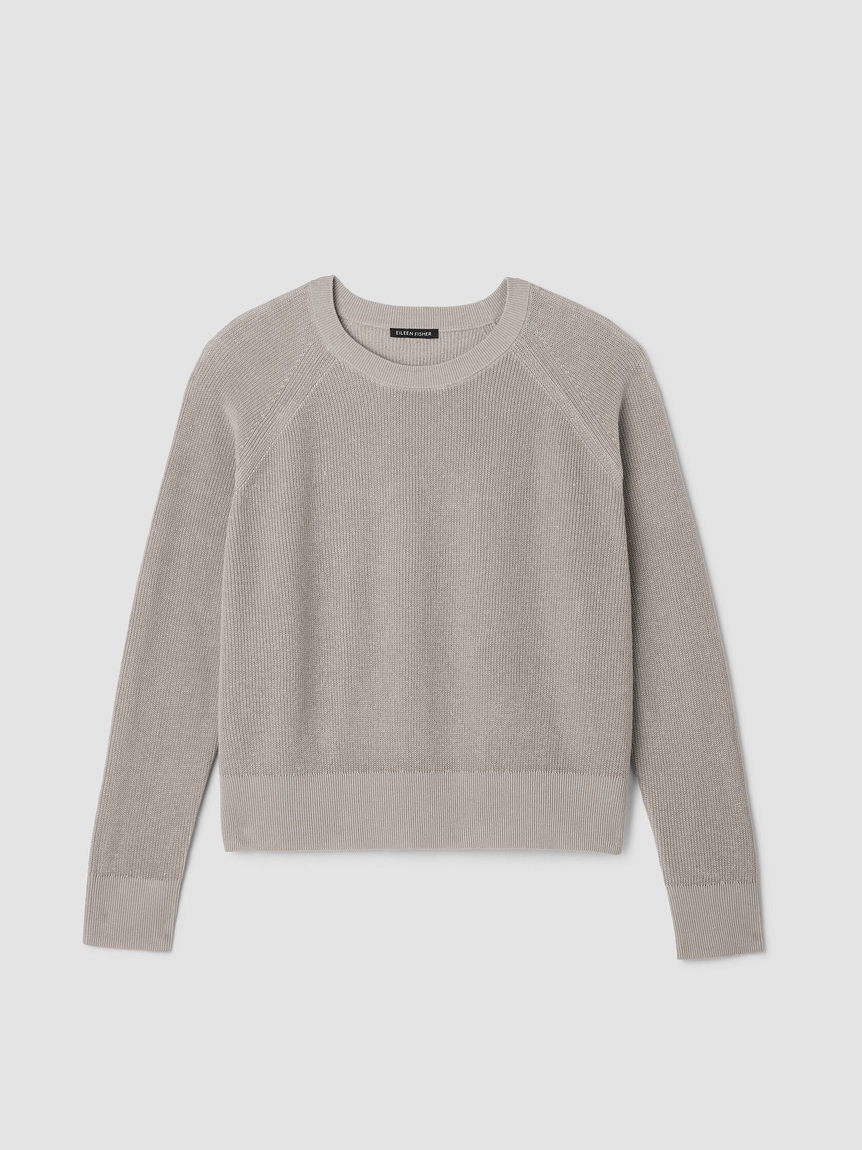 Organic Linen Cotton Wedge Sweater