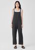 Garment-Dyed Organic Linen Overalls