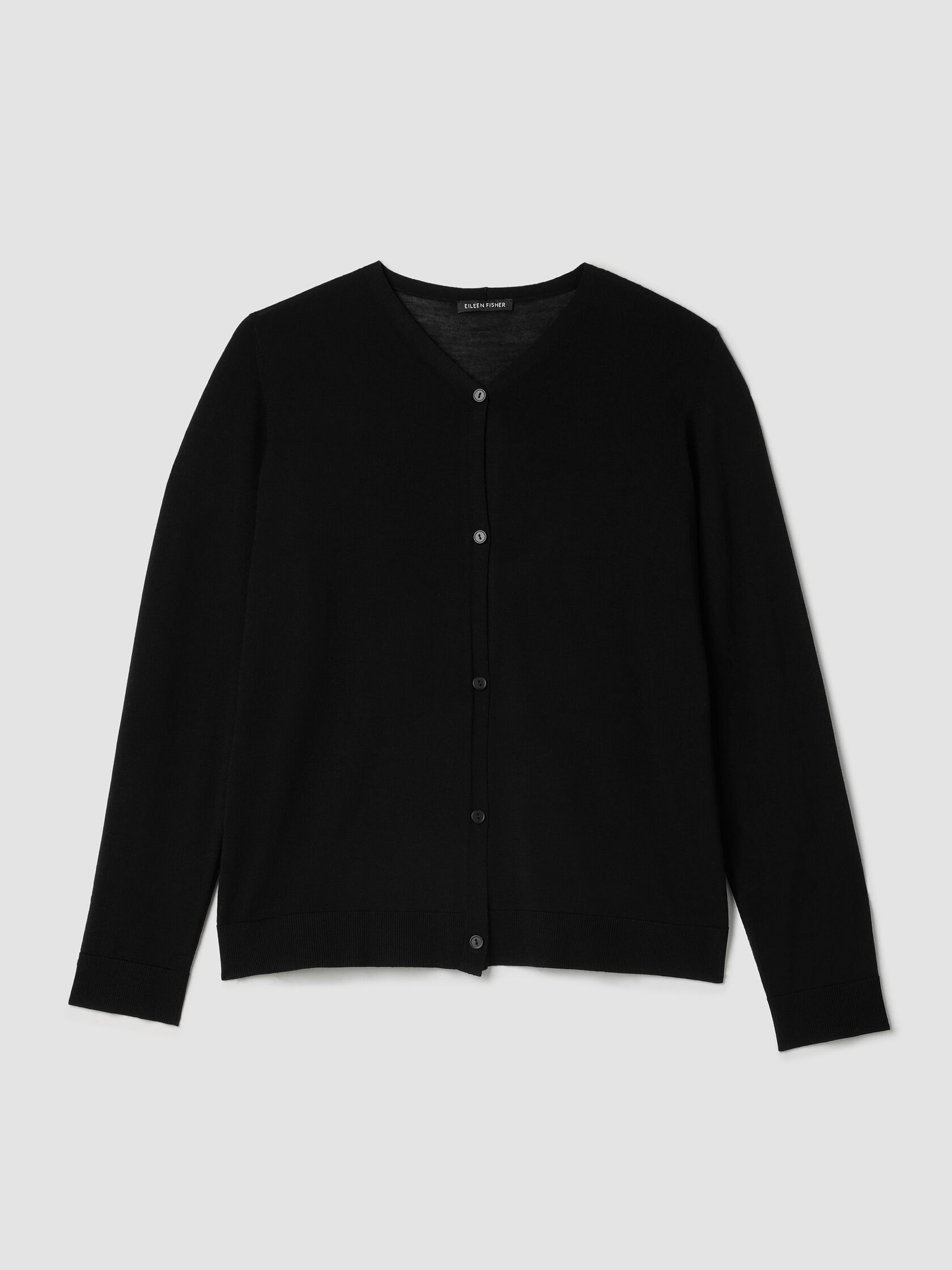 Superfine Merino Cardigan in Regenerative Wool