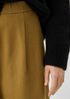 Boiled Wool Jersey Pleated Lantern Pant