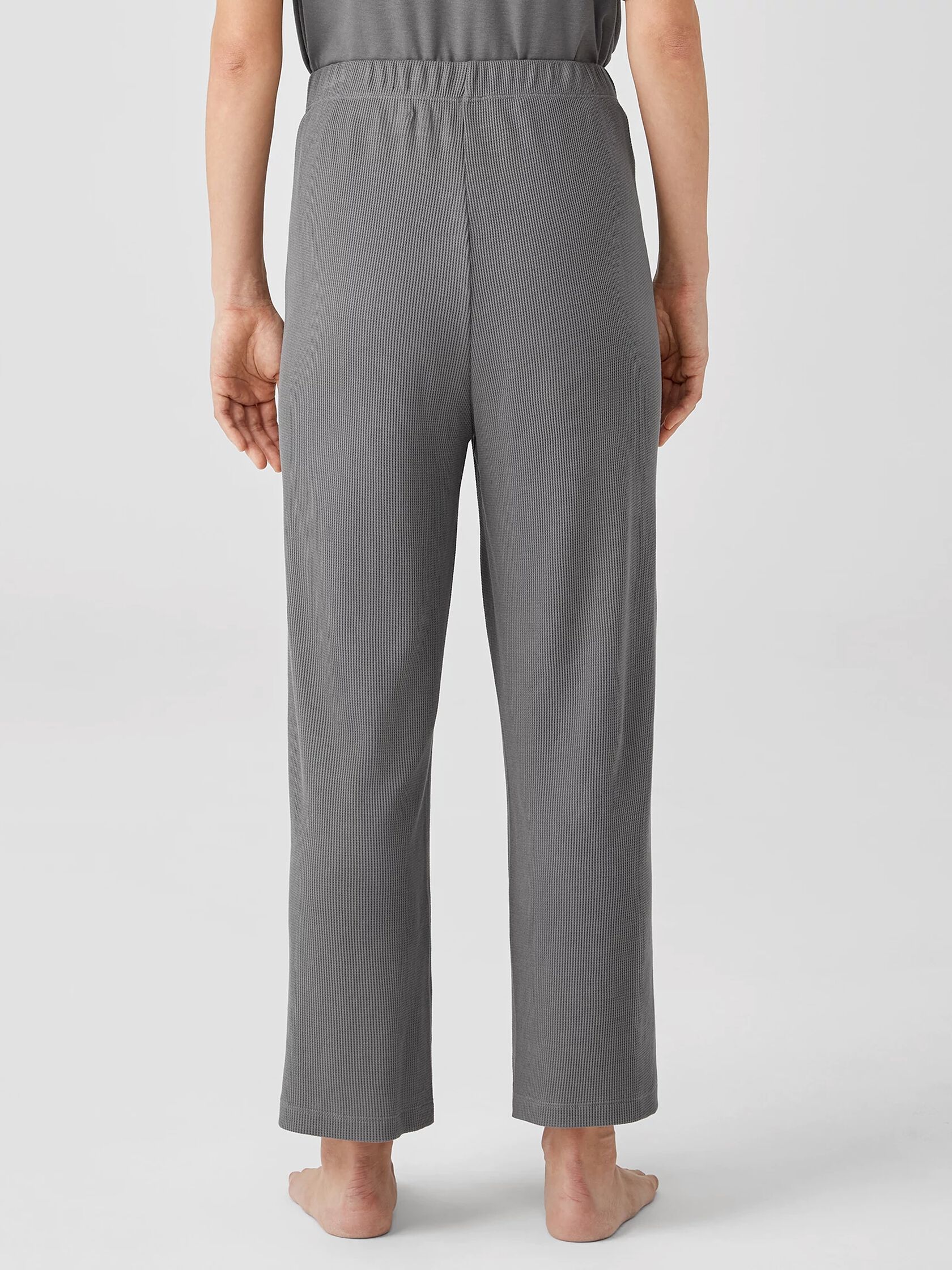 Cozy Organic Cotton Thermal Wide-Leg Pant