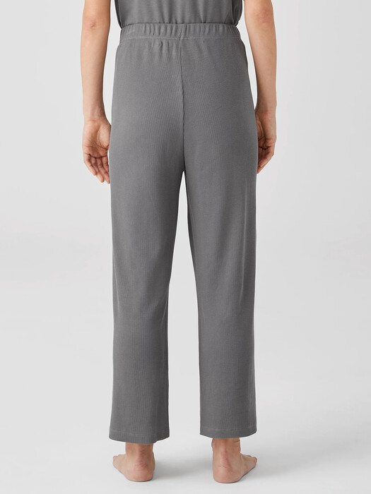 Cozy Organic Cotton Thermal Wide-Leg Pant