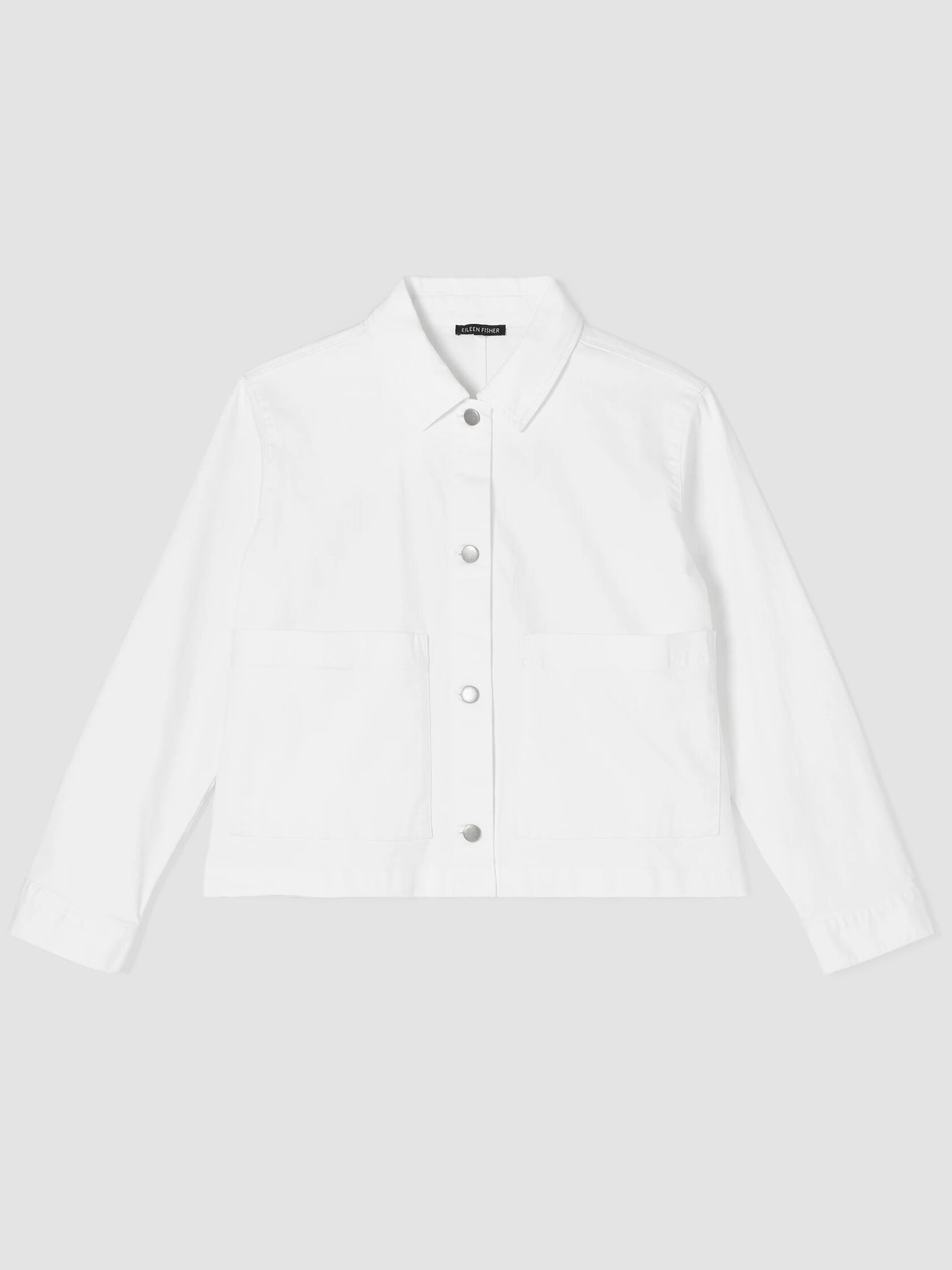 Organic Cotton Denim Classic Collar Jacket