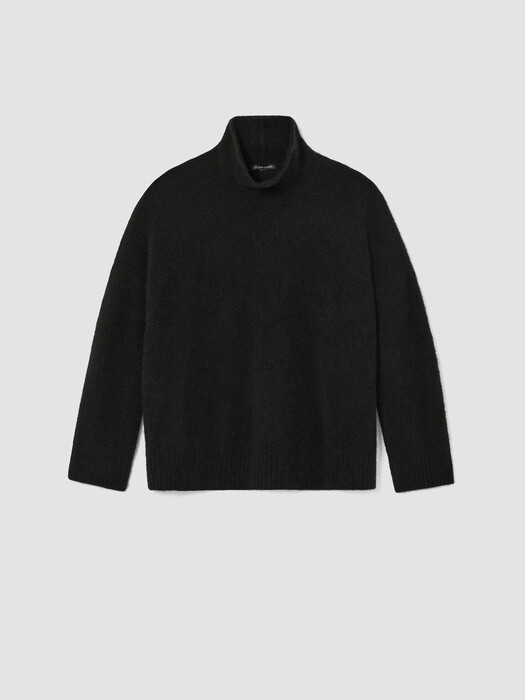 Cashmere Silk Bliss Turtleneck Box-Top