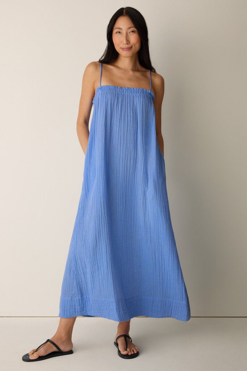 Blue Dresses for Women | EILEEN FISHER Blue Dresses for Women | EILEEN FISHER