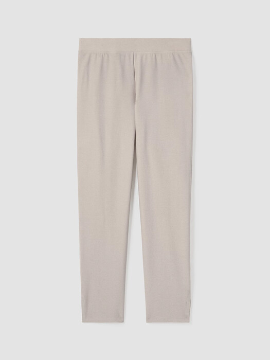 Washable Stretch Crepe Pant with Slits