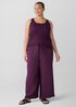 Organic Cotton Stretch Rib Scoop Neck Tank
