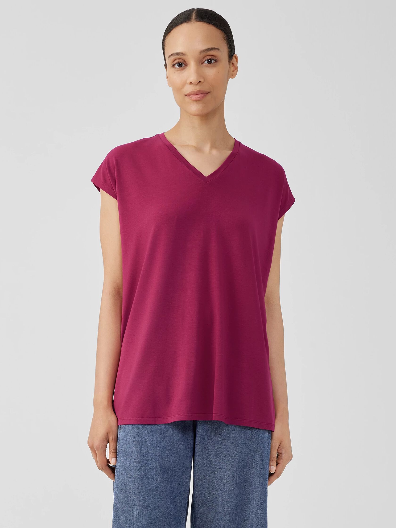 Fine Jersey Square Top