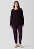 Peruvian Cotton Blend Bateau Neck Top