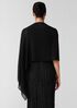 Sheer Silk Georgette Wrap
