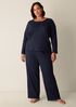 Organic Cotton Rib Sleep Set