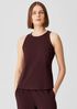Traceable Organic Cotton Jersey Round Neck Tank