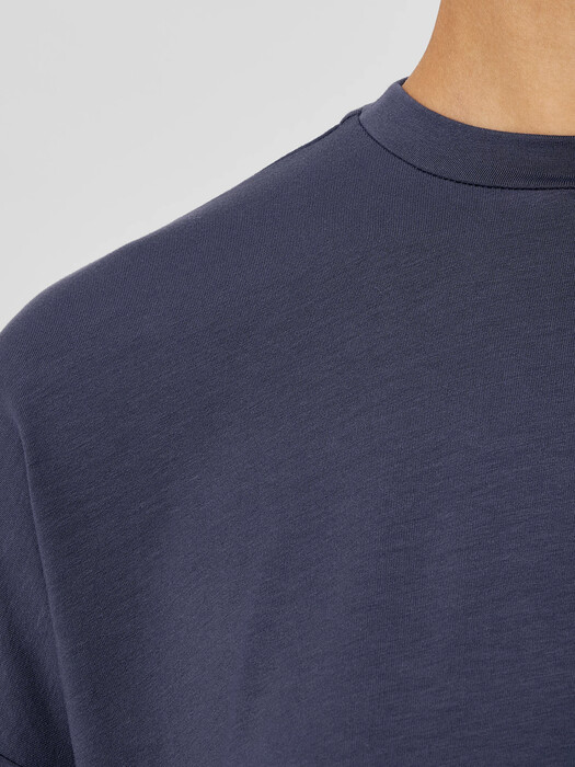 Fine Jersey Column-Sleeve Top