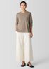 Mélange Fine Organic Cotton Jersey Long-Sleeve Tee