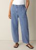 Cotton Stretch Denim Arch Pant