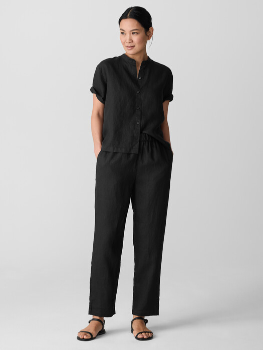 Organic Linen Tapered Pant