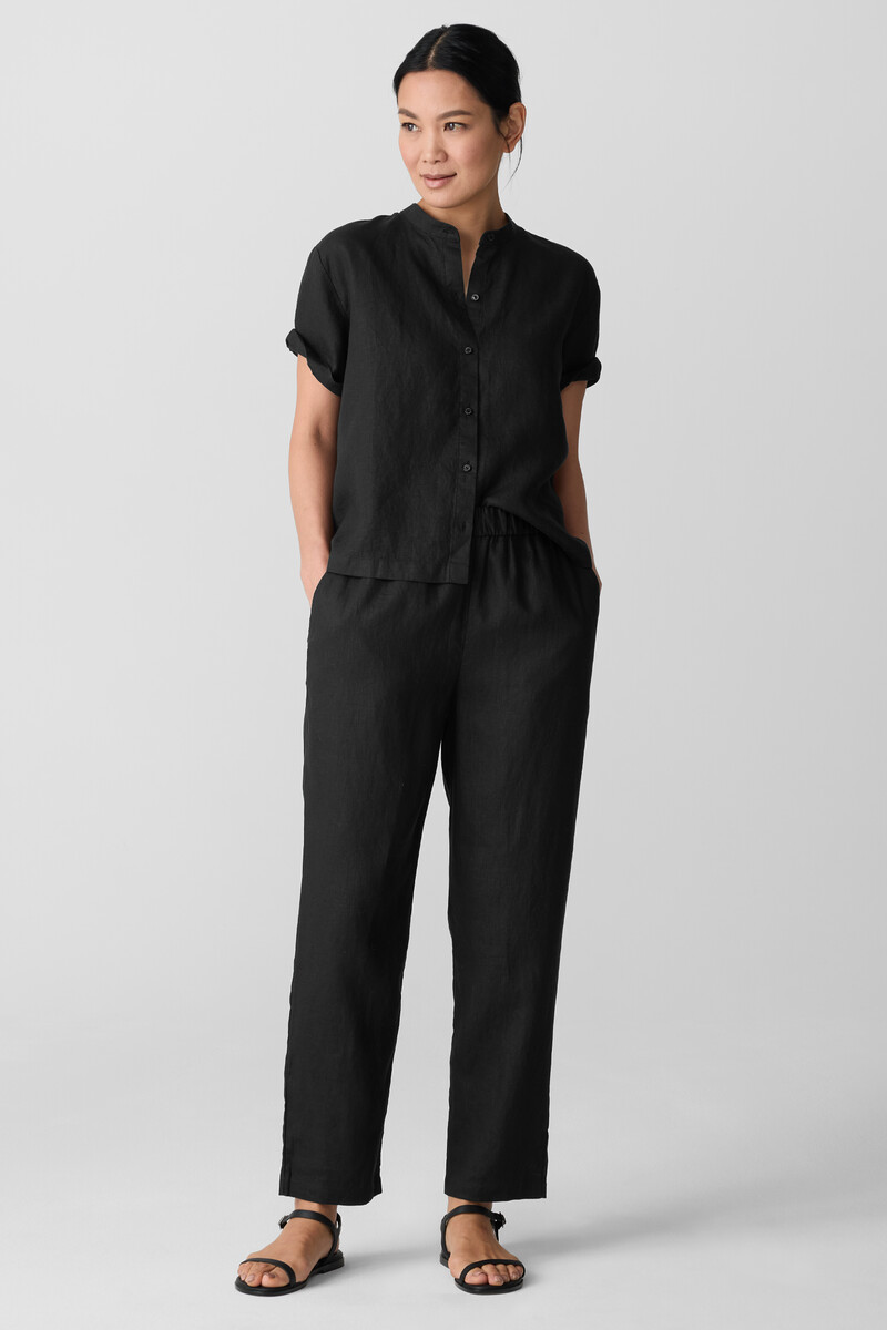 Organic Linen Tapered Pant Organic Linen Tapered Pant