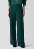 Washable Flex Ponte Pintuck Wide Pant
