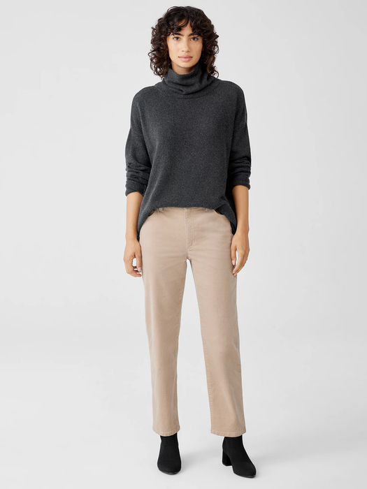 Organic Cotton Stretch Velveteen Pant