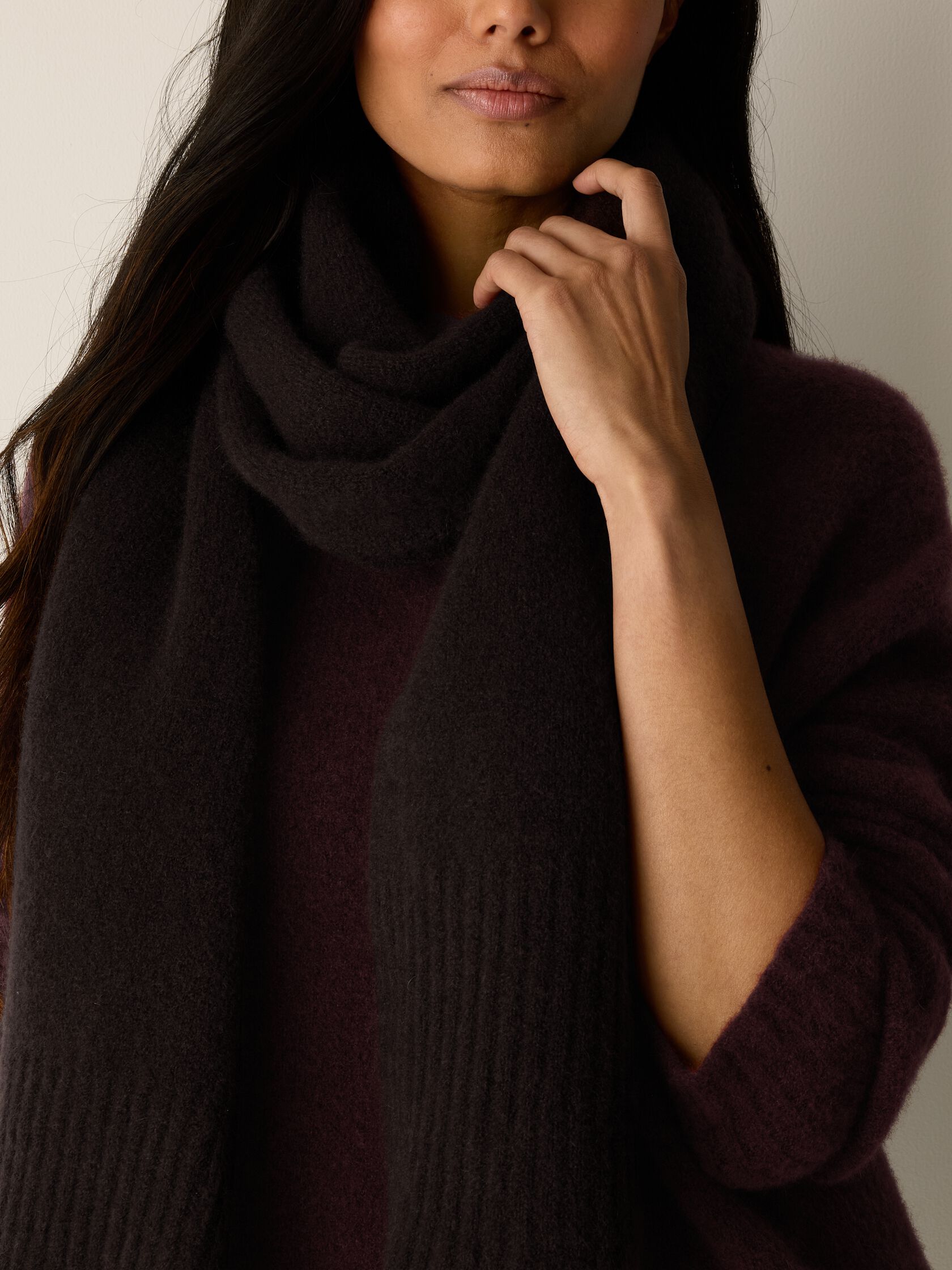 Cashmere Silk Boucle Bliss Scarf