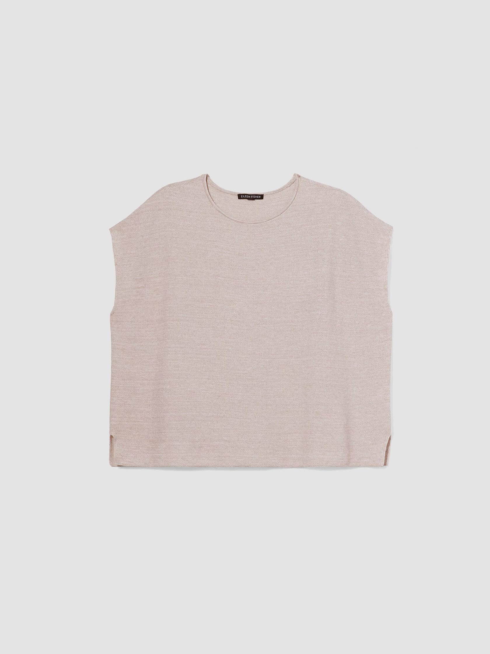 Organic Linen Cotton Seed Square Top