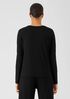 Fine Jersey Crew Neck Top