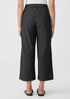 Airy Organic Cotton Twill Wide-Leg Pant