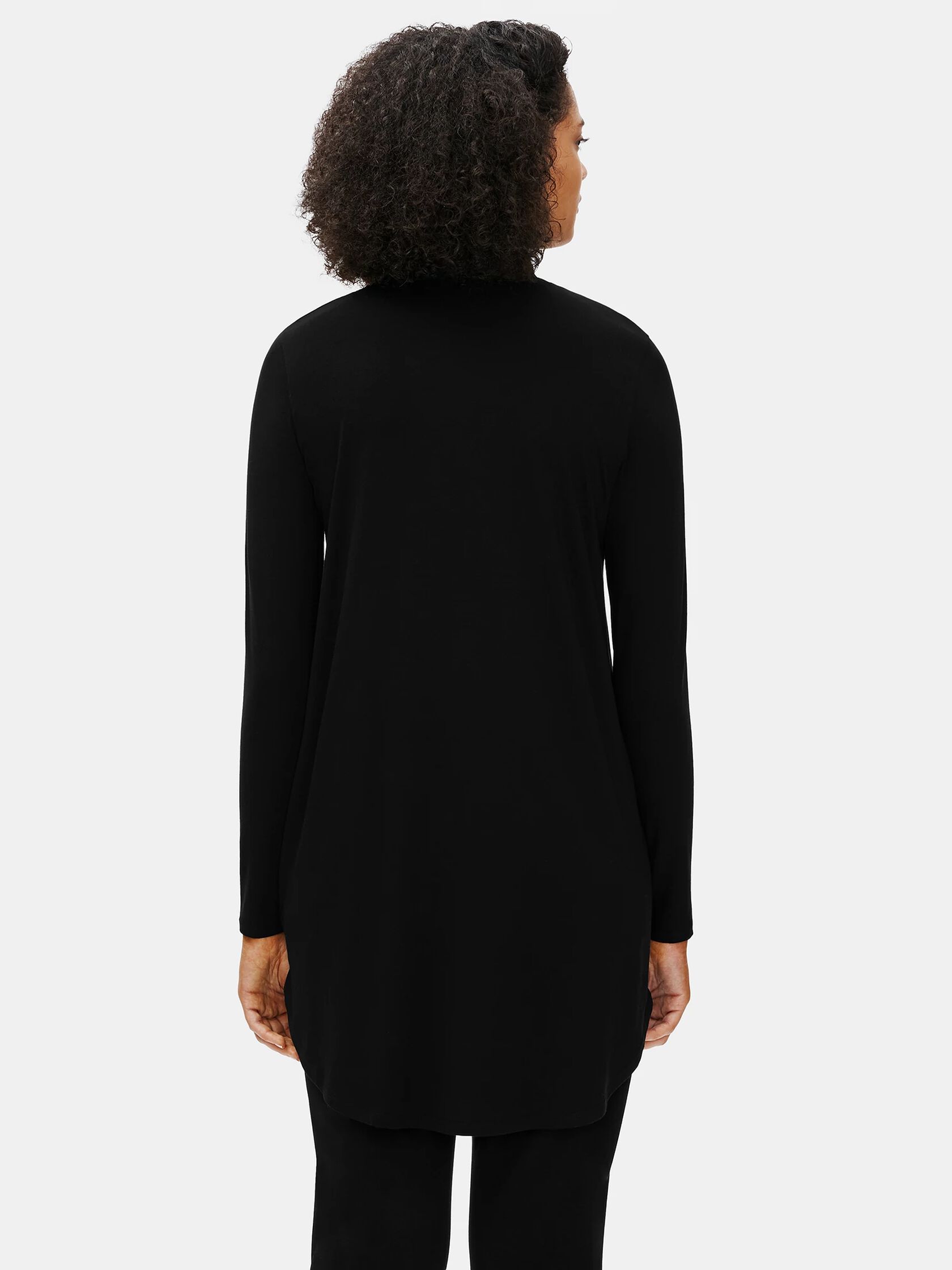 Fine Jersey Turtleneck Tunic