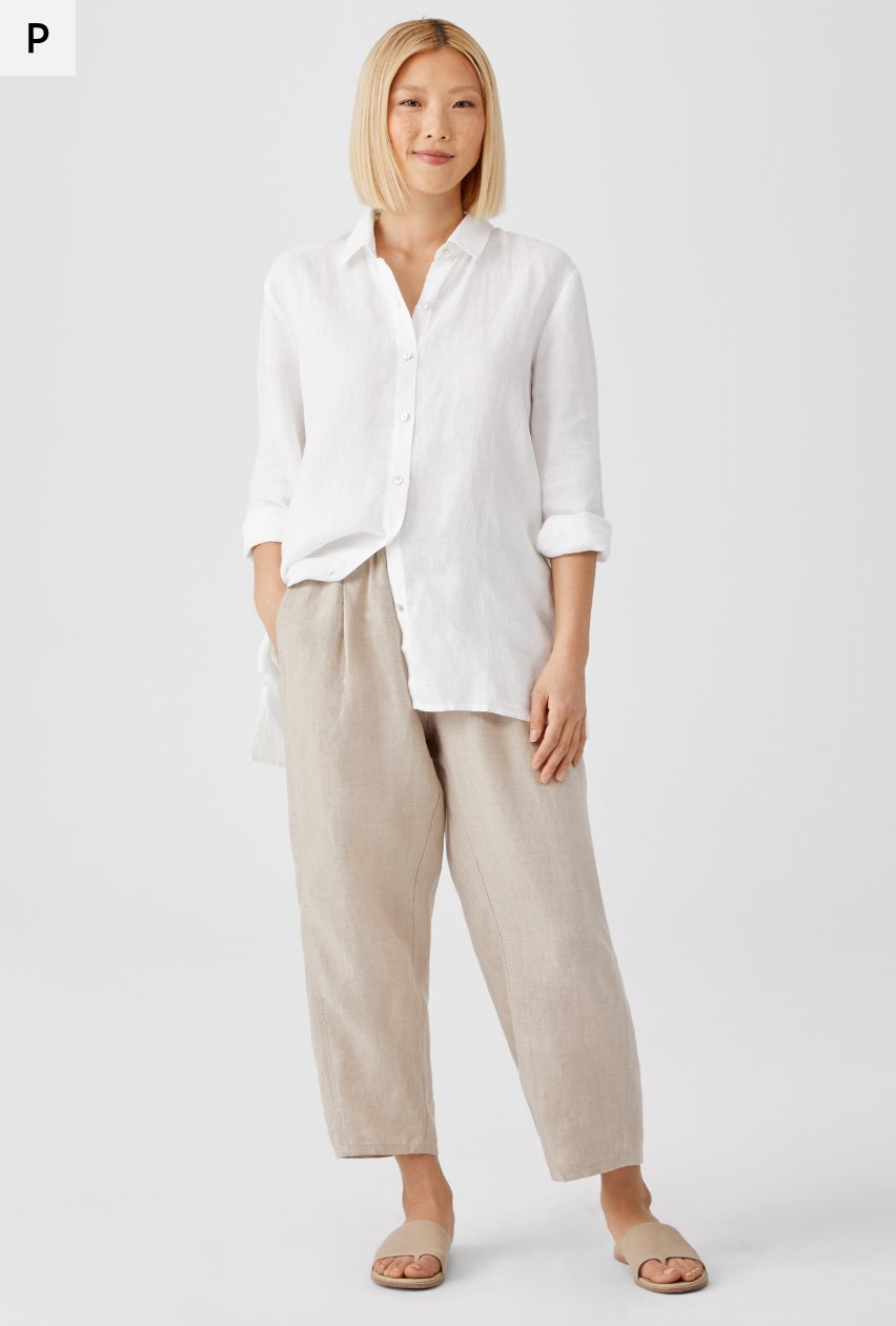 eileen fisher petite tops