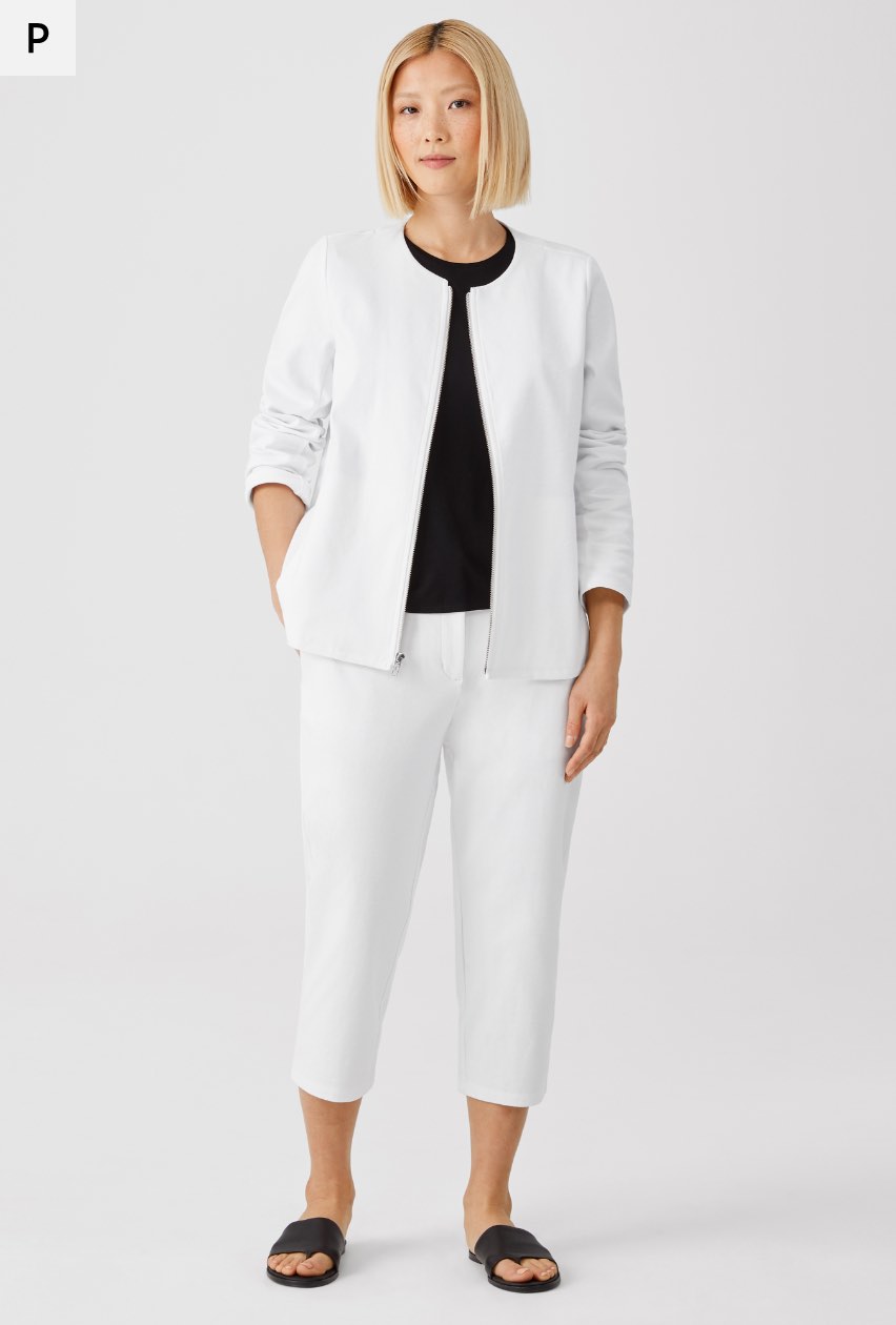 eileen fisher petite tops
