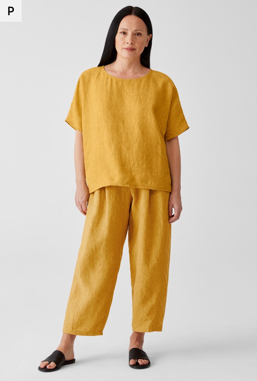 eileen fisher petite tops