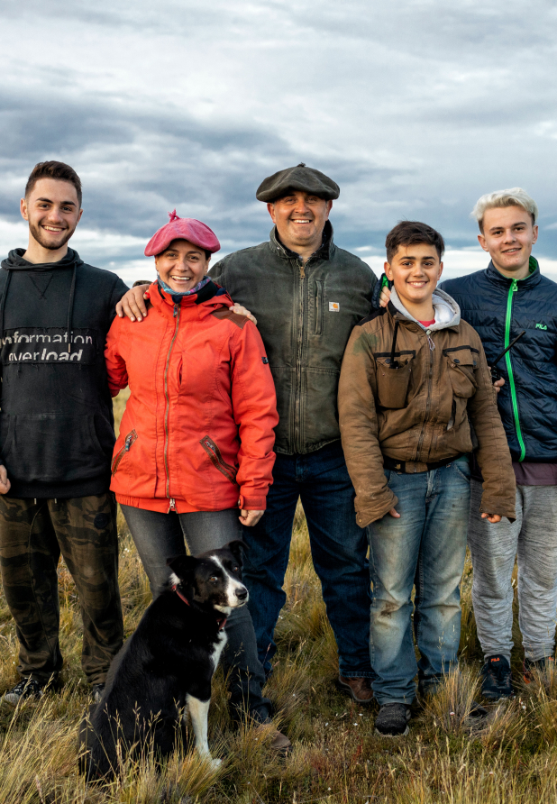 Farmers in Patagonia, Argentina who are helping to fight climate change by using regenerative farming practices.