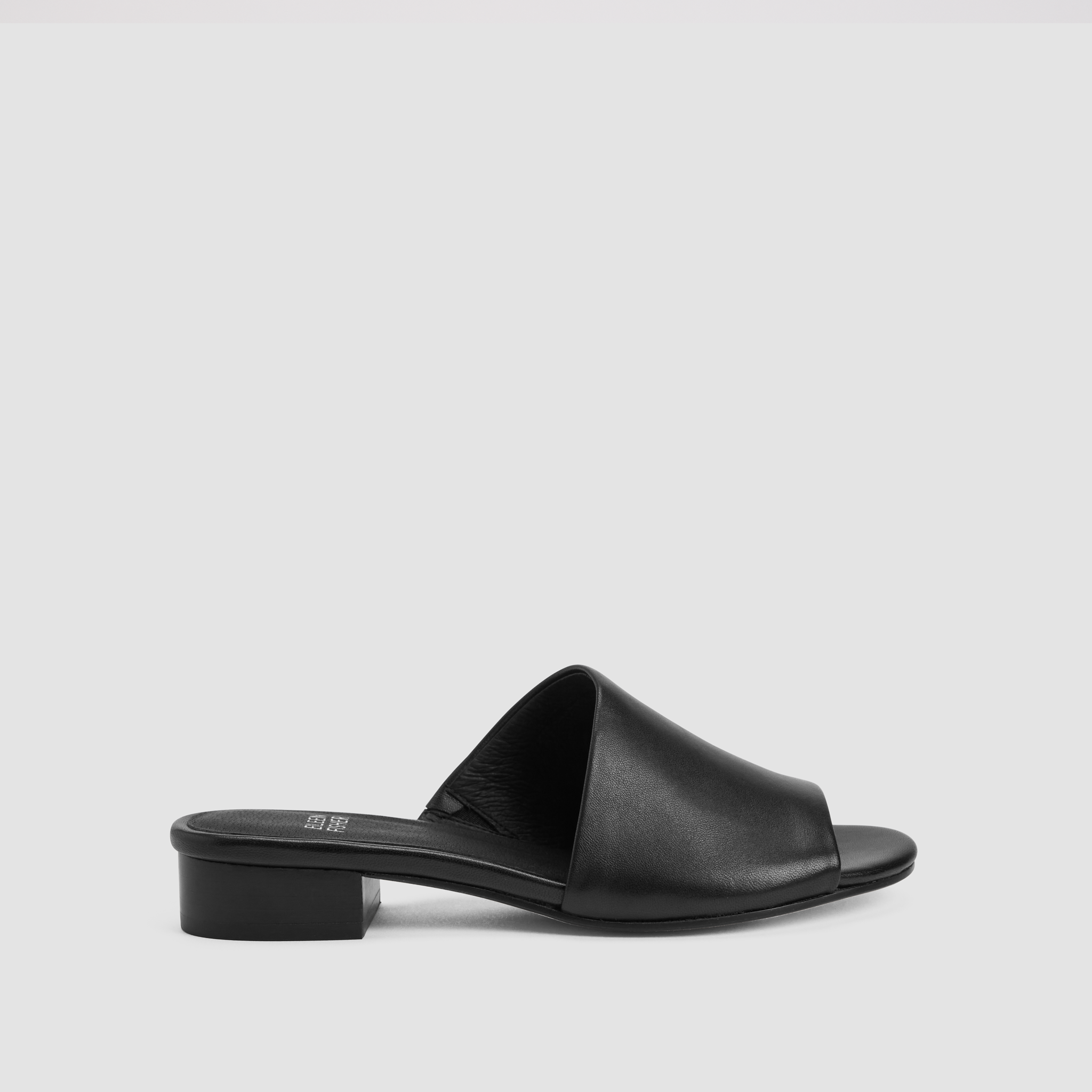 Quote Nappa Leather Slide Sandal