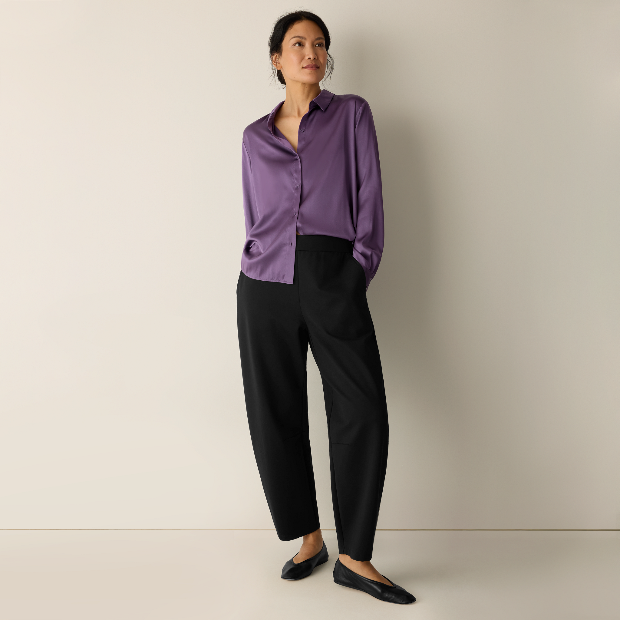 Washable Flex Ponte Arch Pant