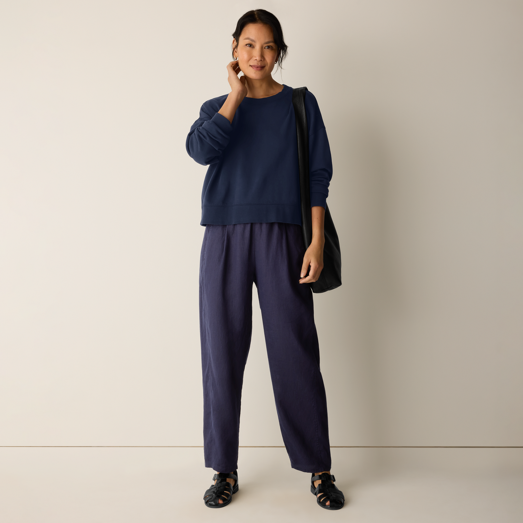 Organic Linen Lantern Pant
