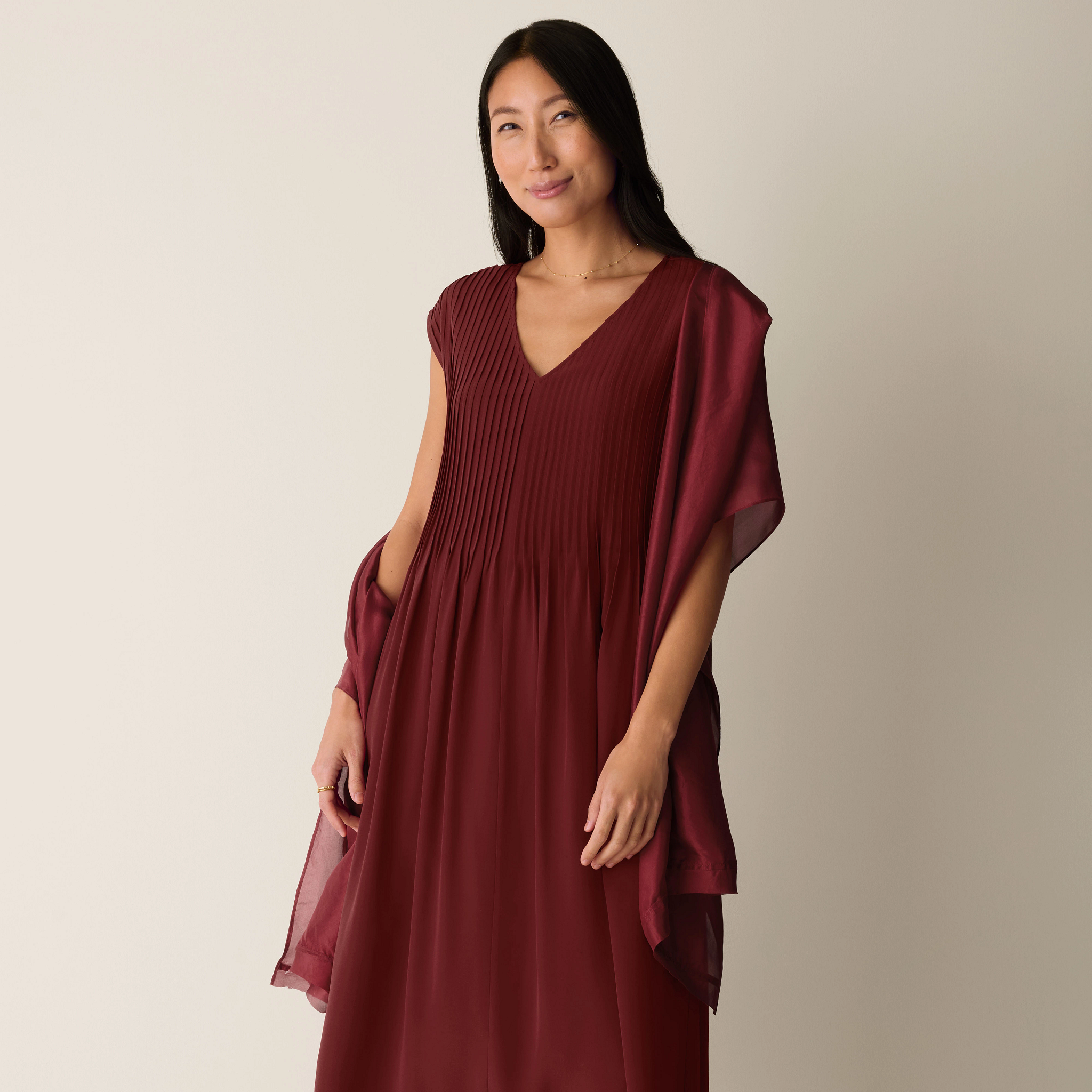 Washed Organic Silk Scarf from EILEEN FISHER - $79.20 (32% off)