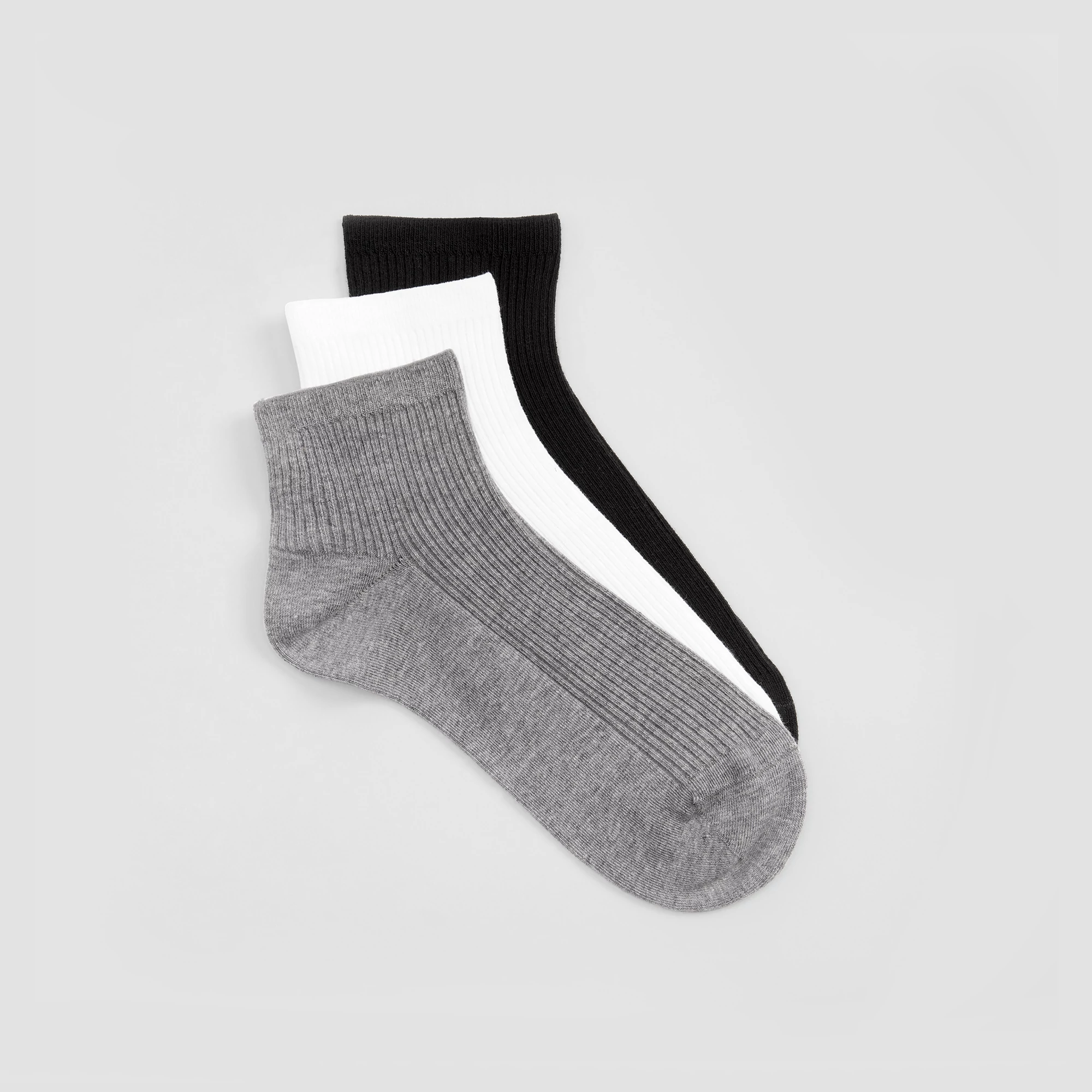 Cotton Ankle Sock 3Pack EILEEN FISHER