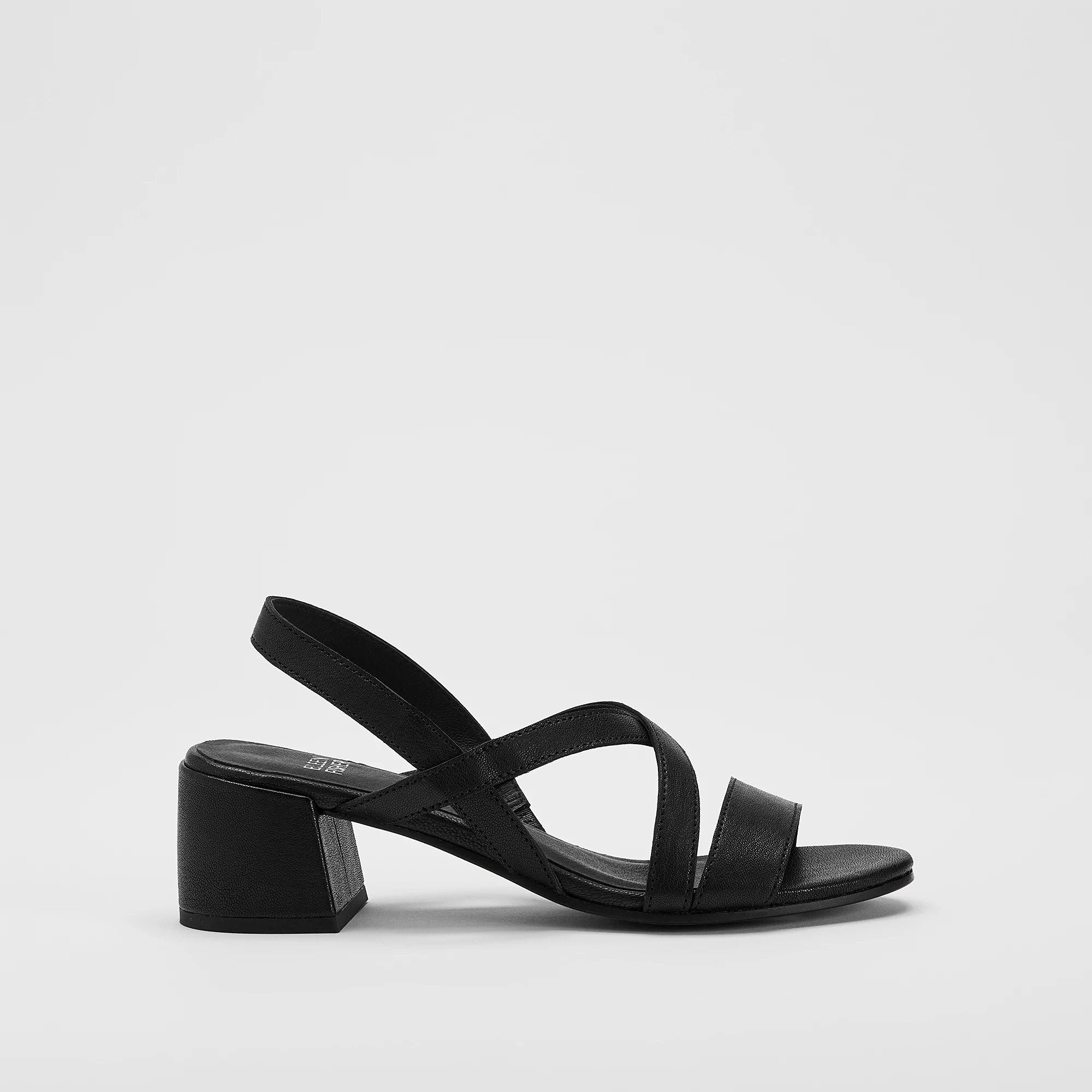 Giga Leather Slingback Sandal | EILEEN FISHER