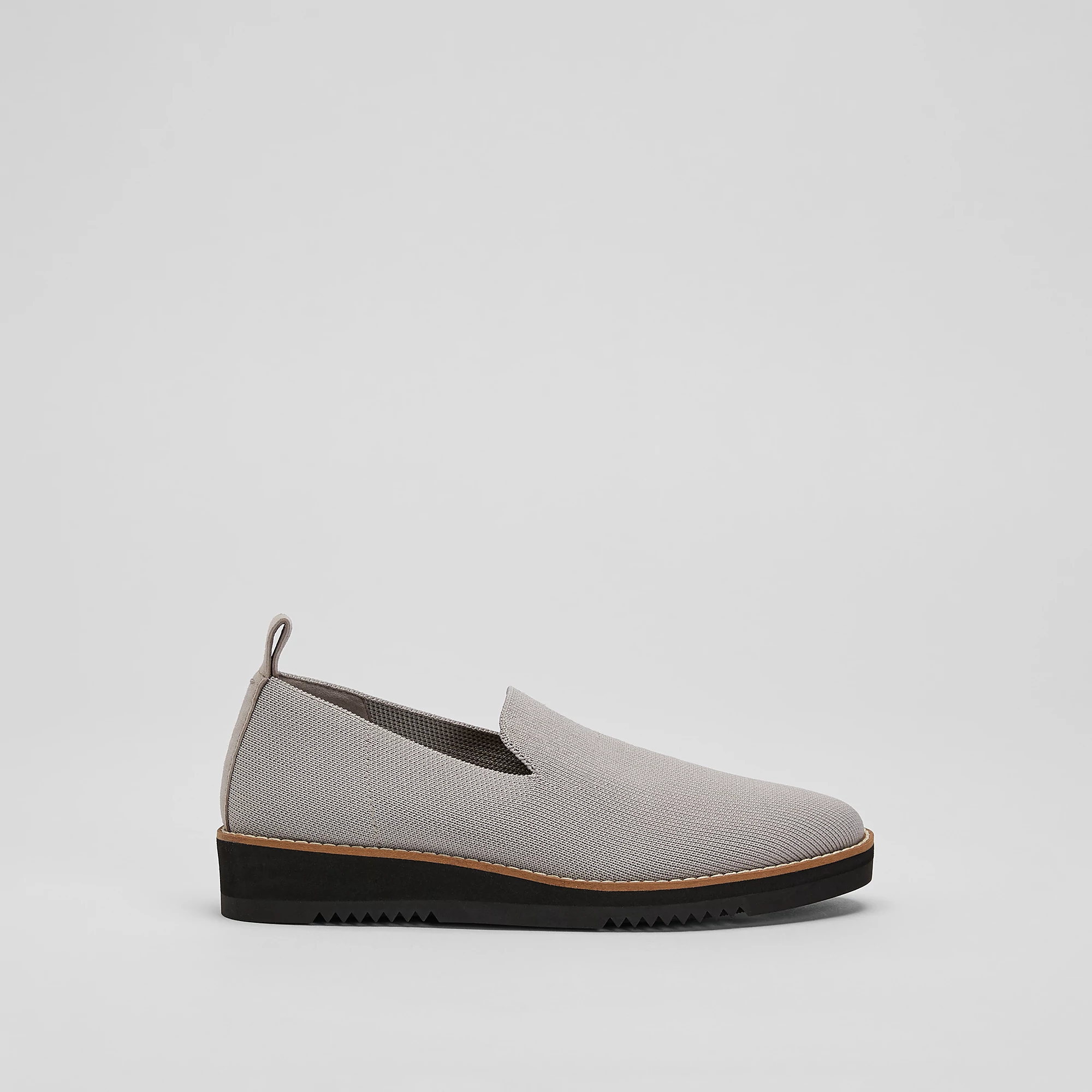 Eileen Fisher Womens White Leather Slip-On Loafers Shoes Size 9.5 Shore Nappa Leather Loafer | EILEEN FISHER main image 4